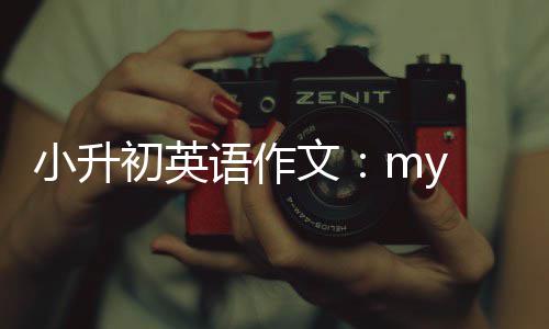 小升初英语作文