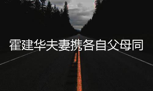 婆婆抱各自妻携如亲林心脸霍建华夫同框聚会父母